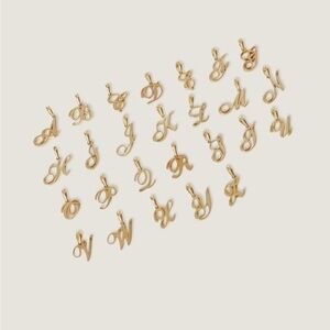 Kinn Love Letter charm pendant “N”